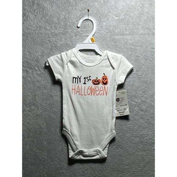 NWT Okie Dokie My 1st First Halloween Newborn Bodysuit One-Piece - Picture 1 of 5